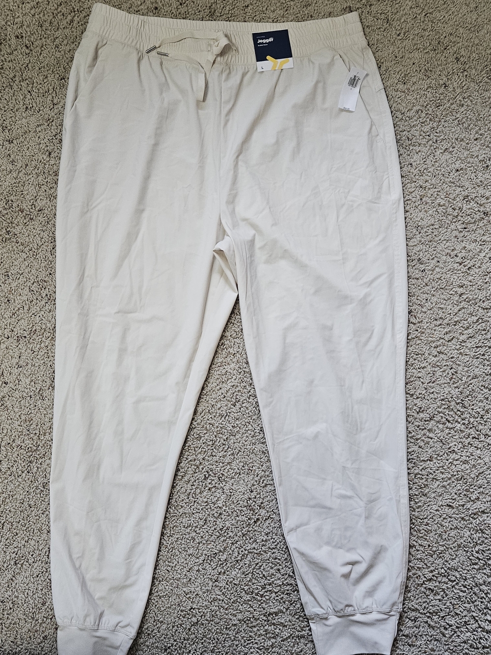 Old Navy Off-White Women's Jogger Pants